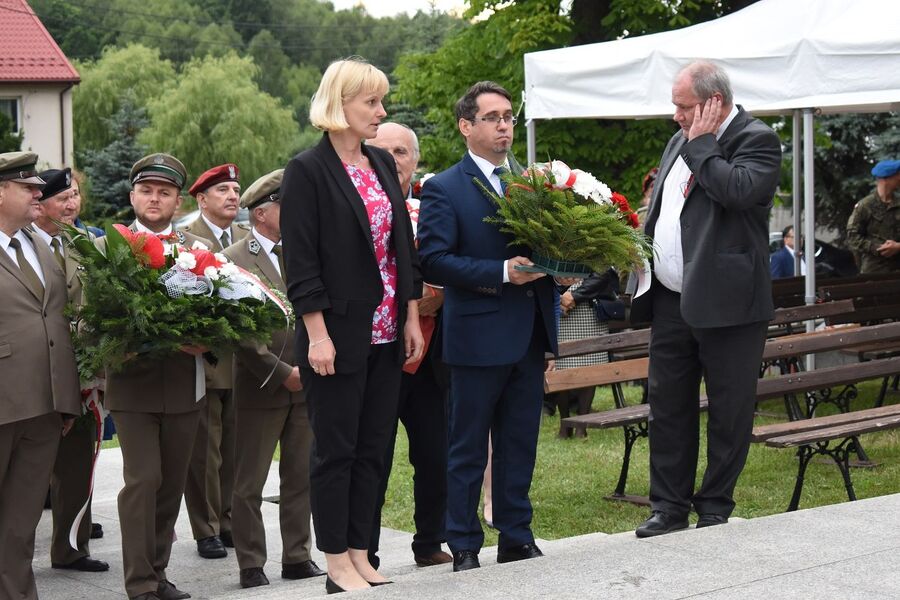 79. rocznica pacyfikacji Michniowa. Fot. Dariusz Skrzyniarz (IPN)