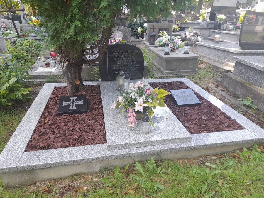 Grób po remoncie. Fot. IPN