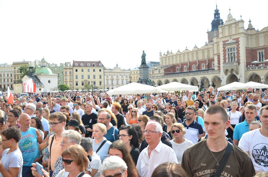 Kraków złożył hołd powstańcom warszawskim. Fot. Janusz Ślęzak (IPN)