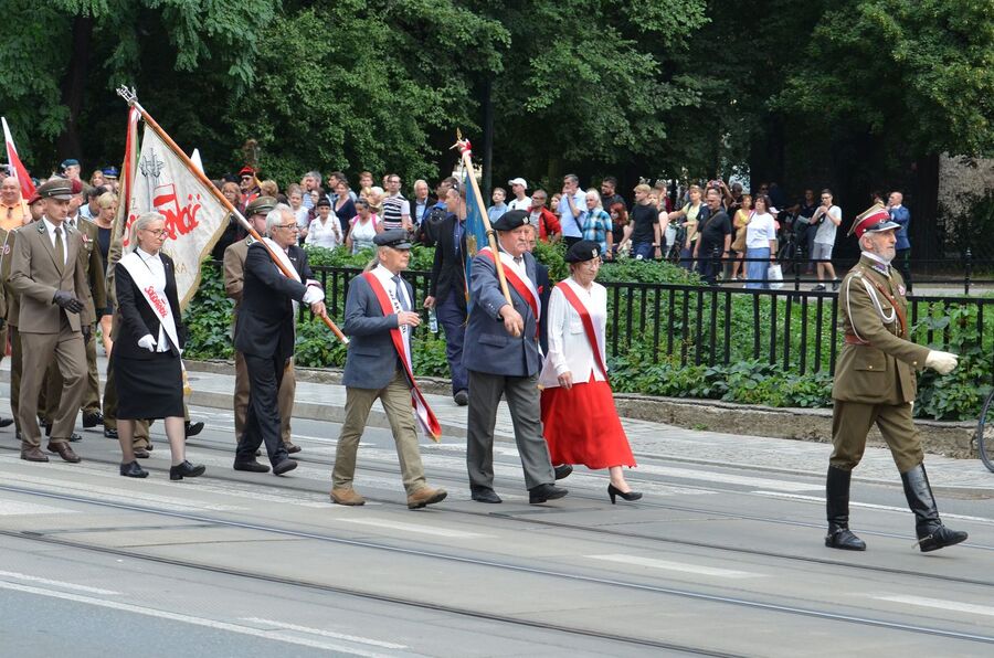 Kraków złożył hołd powstańcom warszawskim. Fot. Janusz Ślęzak (IPN)