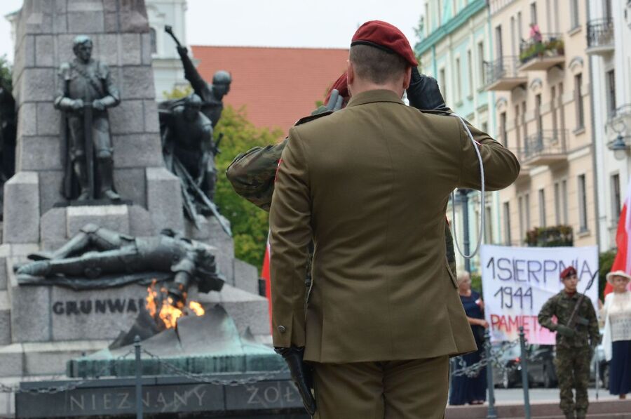 Kraków złożył hołd powstańcom warszawskim. Fot. Janusz Ślęzak (IPN)