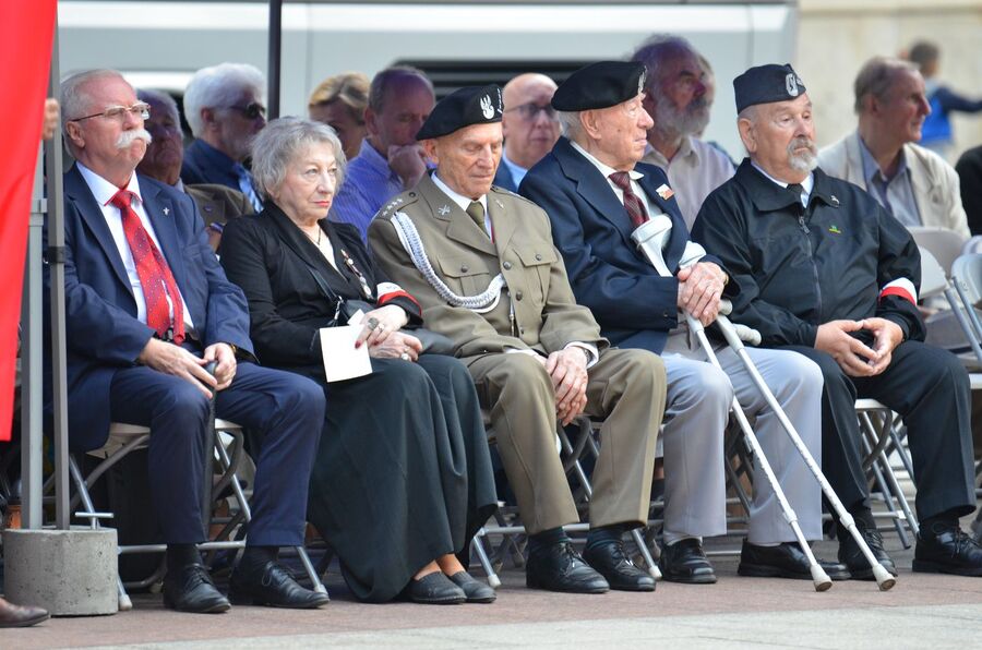 Kraków złożył hołd powstańcom warszawskim. Fot. Janusz Ślęzak (IPN)