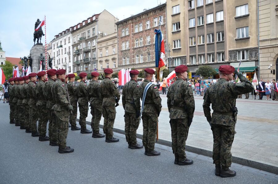 Kraków złożył hołd powstańcom warszawskim. Fot. Janusz Ślęzak (IPN)