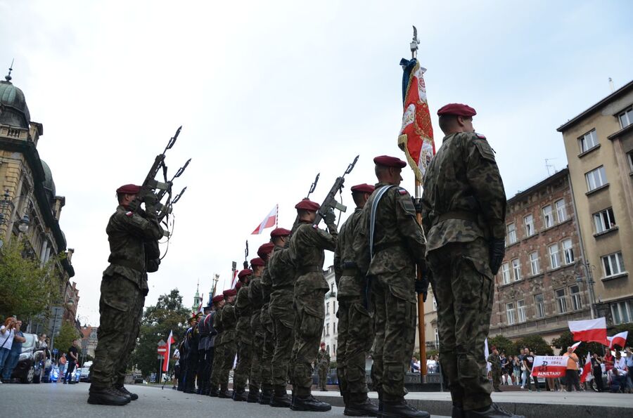 Kraków złożył hołd powstańcom warszawskim. Fot. Janusz Ślęzak (IPN)