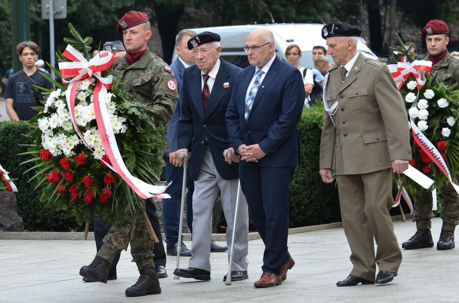 Kraków złożył hołd powstańcom warszawskim. Fot. Janusz Ślęzak (IPN)