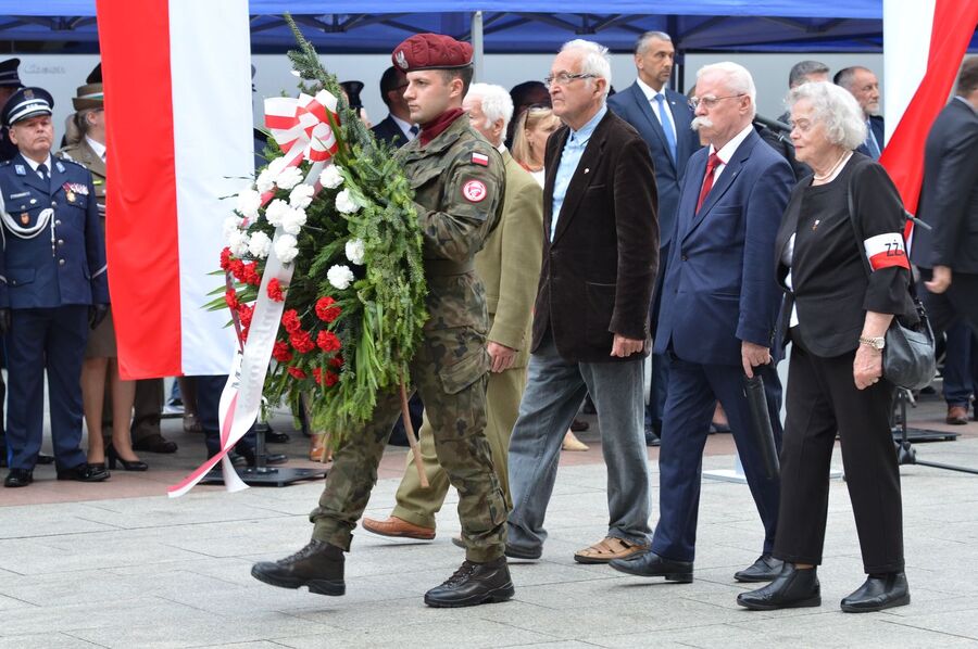 Kraków złożył hołd powstańcom warszawskim. Fot. Janusz Ślęzak (IPN)