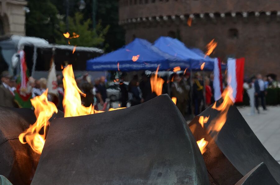 Kraków złożył hołd powstańcom warszawskim. Fot. Janusz Ślęzak (IPN)