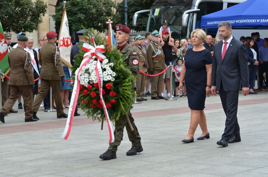 Kraków złożył hołd powstańcom warszawskim. Fot. Janusz Ślęzak (IPN)