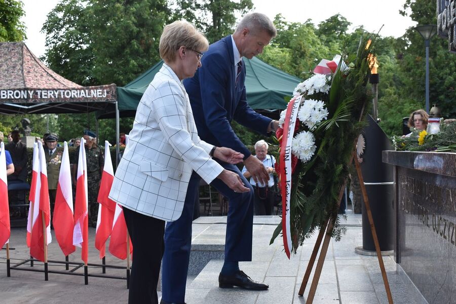 Kielce uczciły 78. rocznicę godziny „W”. Fot. Dariusz Skrzyniarz (IPN)