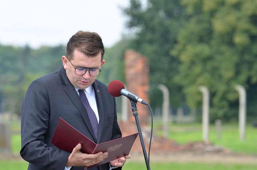 Dzień Pamięci o Zagładzie Romów i Sinti. Fot. Janusz Ślęzak (IPN)