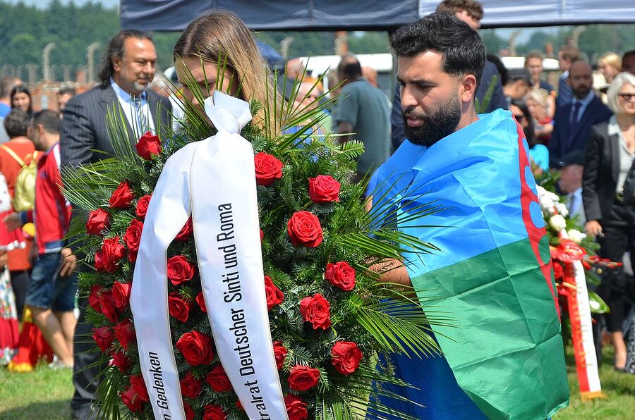 Dzień Pamięci o Zagładzie Romów i Sinti. Fot. Janusz Ślęzak (IPN)