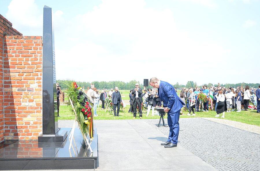 Dzień Pamięci o Zagładzie Romów i Sinti. Fot. Janusz Ślęzak (IPN)