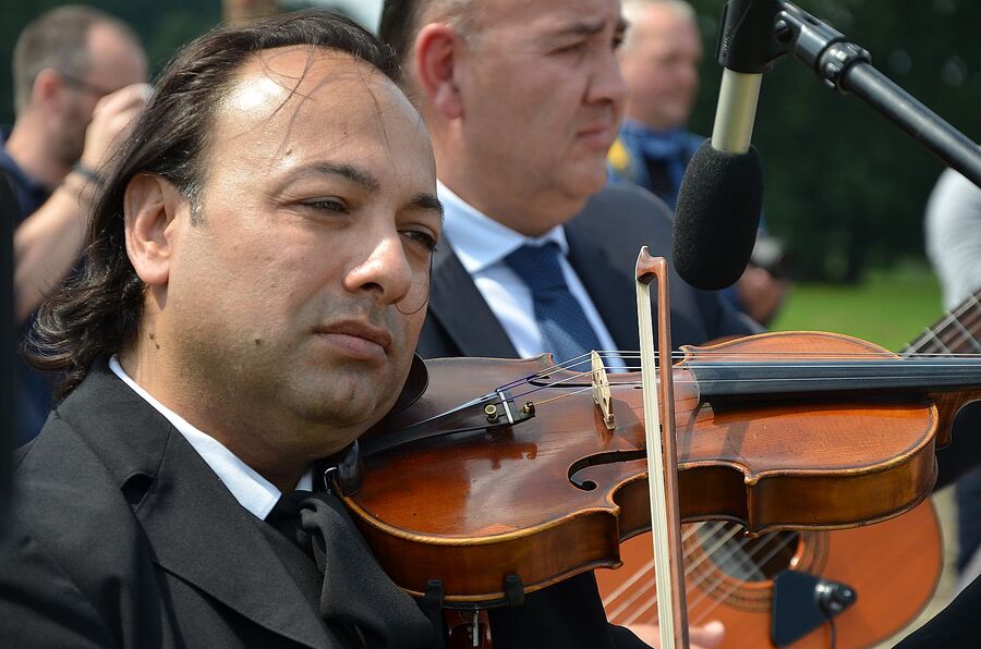 Dzień Pamięci o Zagładzie Romów i Sinti. Fot. Janusz Ślęzak (IPN)