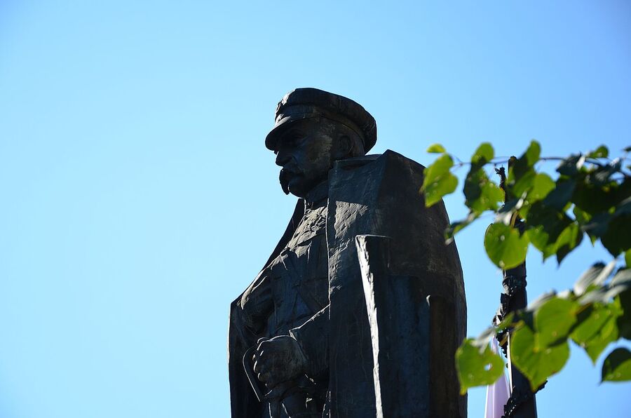 LVII Marsz Szlakiem Pierwszej Kompanii Kadrowej. Uroczystości w Krakowie. Fot. Janusz Ślęzak (IPN)