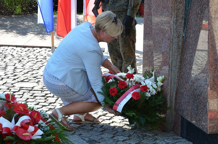 LVII Marsz Szlakiem Pierwszej Kompanii Kadrowej. Uroczystości w Krakowie. Fot. Janusz Ślęzak (IPN)