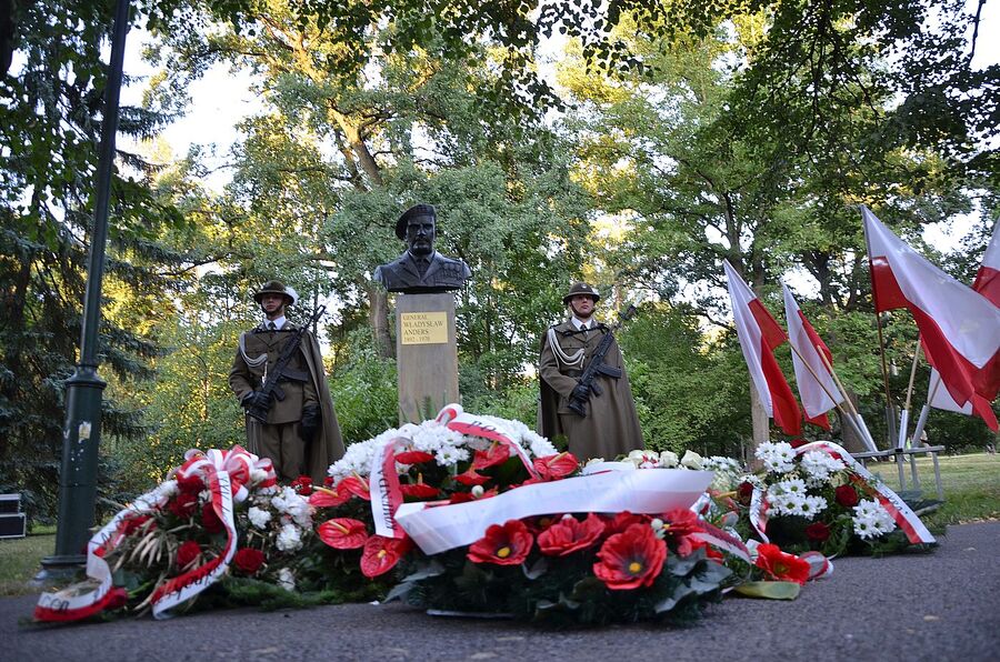 130. rocznica urodzin gen. Andersa. Uroczystości w Krakowie. Fot. Janusz Ślęzak (IPN)