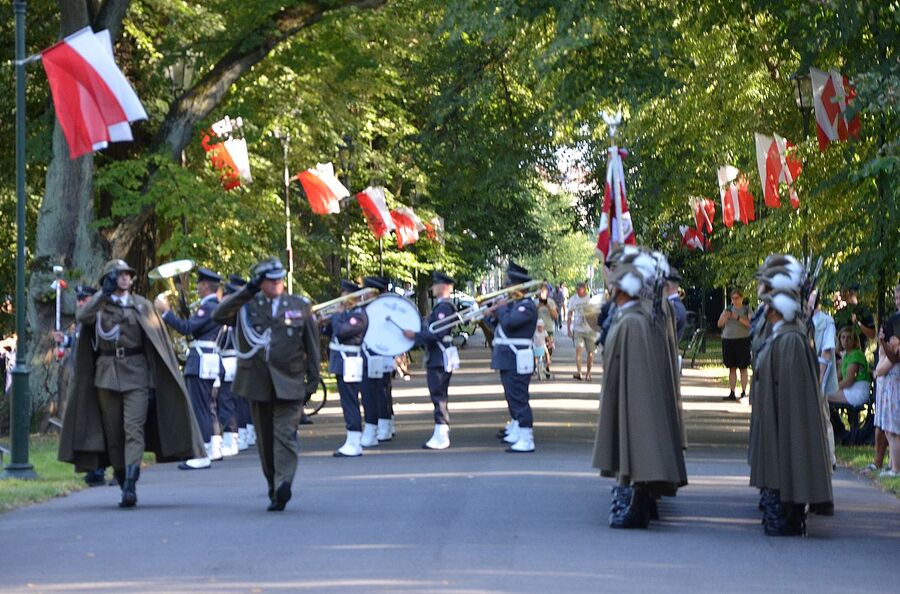 130. rocznica urodzin gen. Andersa. Uroczystości w Krakowie. Fot. Janusz Ślęzak (IPN)