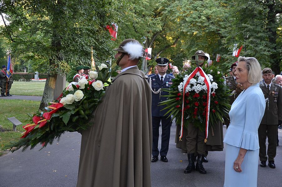 130. rocznica urodzin gen. Andersa. Uroczystości w Krakowie. Fot. Janusz Ślęzak (IPN)