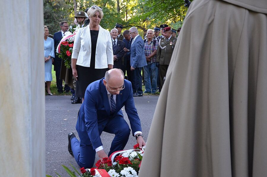 130. rocznica urodzin gen. Andersa. Uroczystości w Krakowie. Fot. Janusz Ślęzak (IPN)