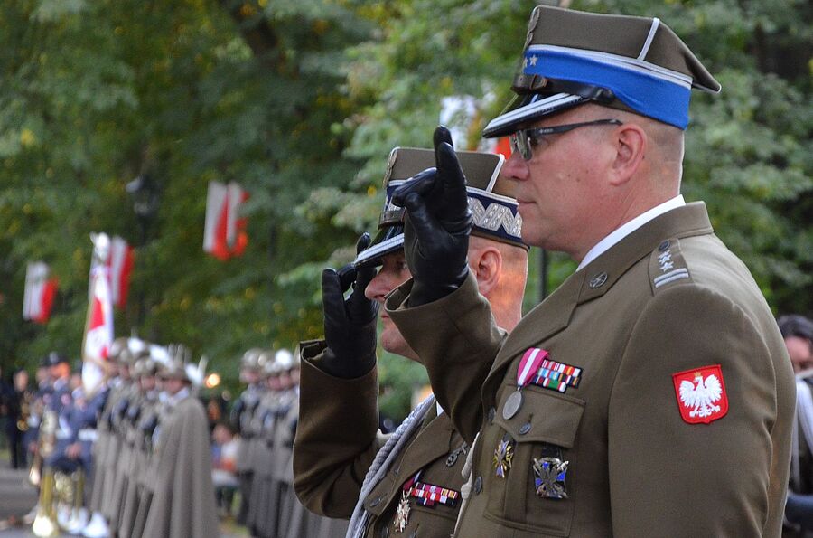 130. rocznica urodzin gen. Andersa. Uroczystości w Krakowie. Fot. Janusz Ślęzak (IPN)