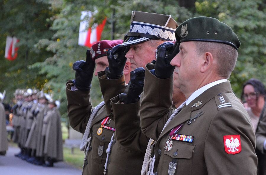 130. rocznica urodzin gen. Andersa. Uroczystości w Krakowie. Fot. Janusz Ślęzak (IPN)