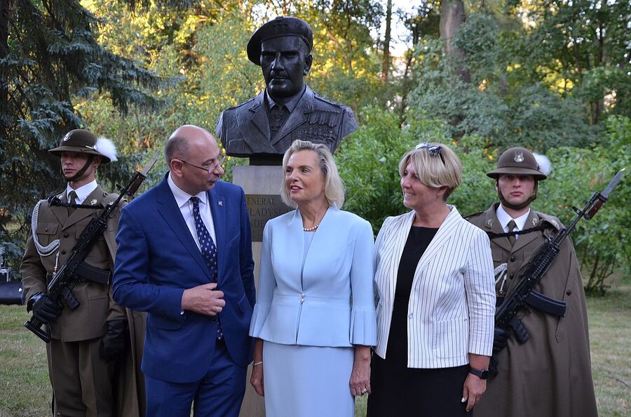 130. rocznica urodzin gen. Andersa. Uroczystości w Krakowie. Fot. Janusz Ślęzak (IPN)