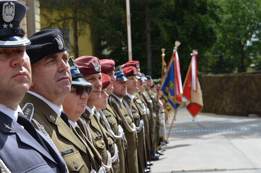 130. rocznica urodzin gen. Andersa. Uroczystości w Krakowie. Fot. Janusz Ślęzak (IPN)