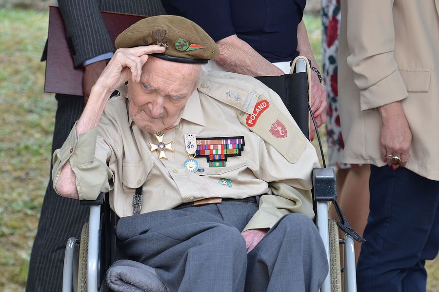 130. rocznica urodzin gen. Andersa. Uroczystości w Krakowie. Fot. Janusz Ślęzak (IPN)