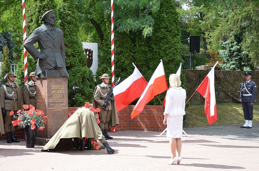 130. rocznica urodzin gen. Andersa. Uroczystości w Krakowie. Fot. Janusz Ślęzak (IPN)