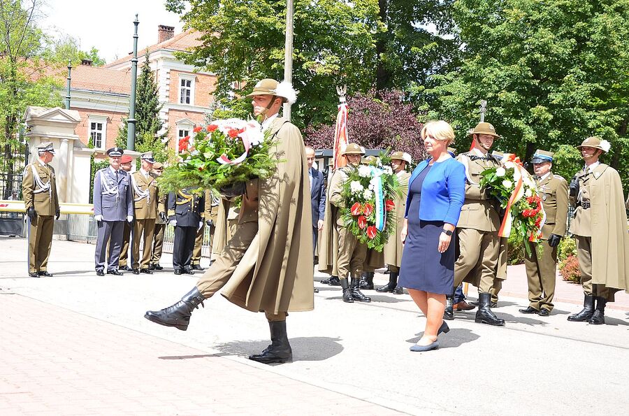 130. rocznica urodzin gen. Andersa. Uroczystości w Krakowie. Fot. Janusz Ślęzak (IPN)