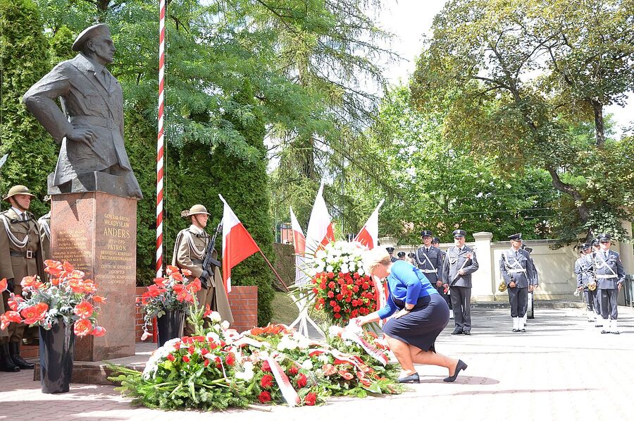 130. rocznica urodzin gen. Andersa. Uroczystości w Krakowie. Fot. Janusz Ślęzak (IPN)