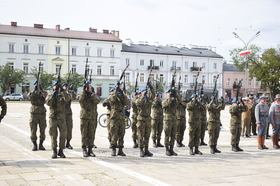 W Kielcach zakończył się LVII Marsz Szlakiem I Kompanii Kadrowej. Fot. Dariusz Skrzyniarz (IPN)