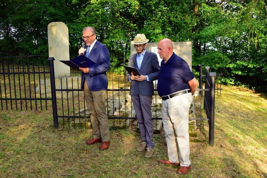 Uroczystość w Bobowej. Fot. Aleksander Gucwa