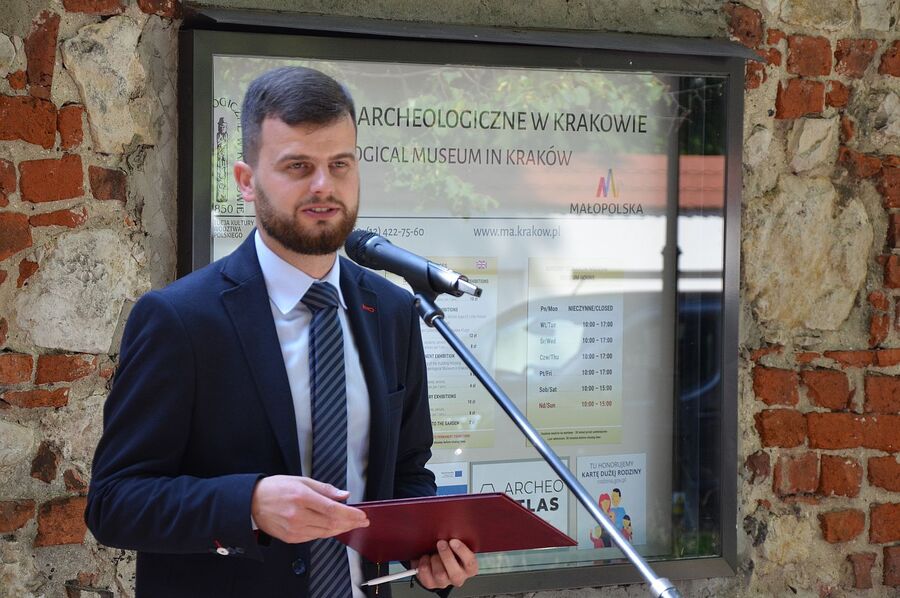 76. rocznica rozbicia więzienia św. Michała. Uroczystość w Krakowie. Fot. Janusz Ślęzak (IPN)