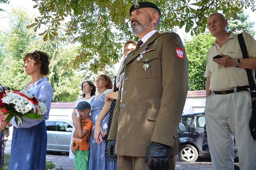 76. rocznica rozbicia więzienia św. Michała. Uroczystość w Krakowie. Fot. Janusz Ślęzak (IPN)