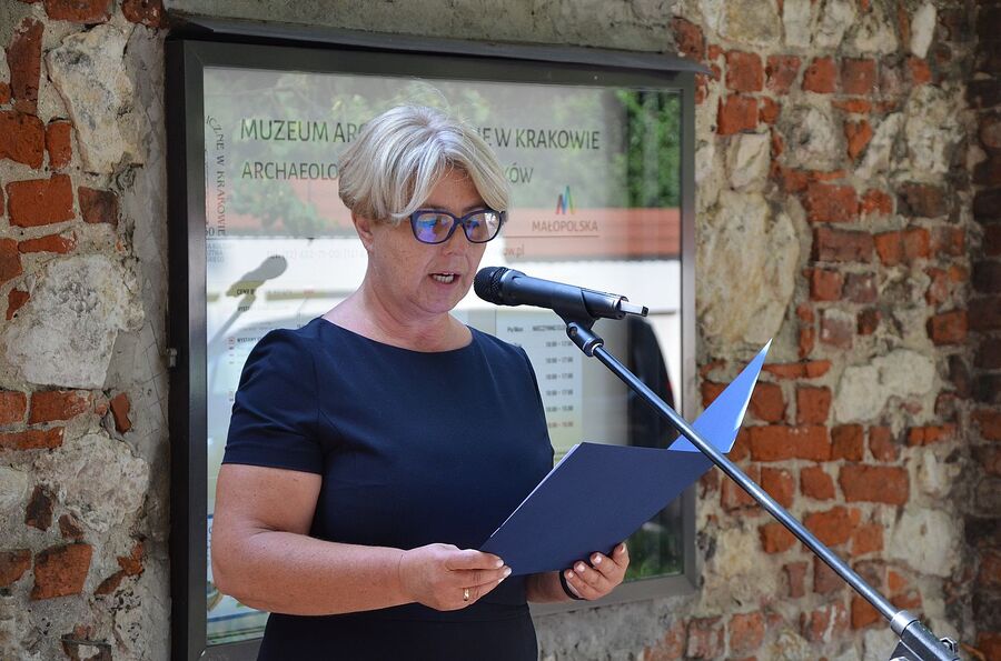 76. rocznica rozbicia więzienia św. Michała. Uroczystość w Krakowie. Fot. Janusz Ślęzak (IPN)