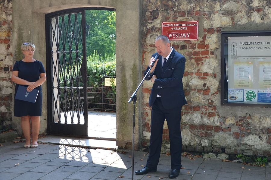 76. rocznica rozbicia więzienia św. Michała. Uroczystość w Krakowie. Fot. Janusz Ślęzak (IPN)