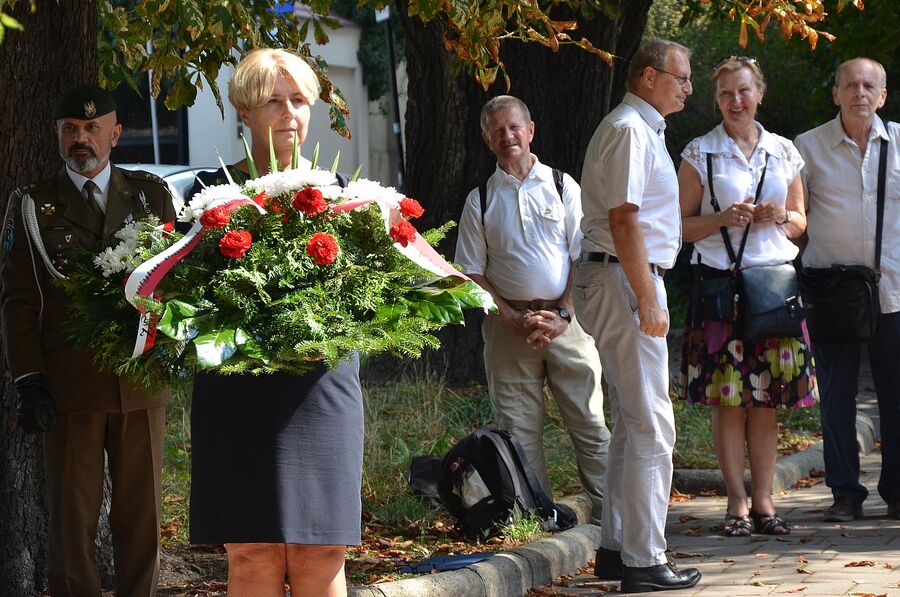 76. rocznica rozbicia więzienia św. Michała. Uroczystość w Krakowie. Fot. Janusz Ślęzak (IPN)