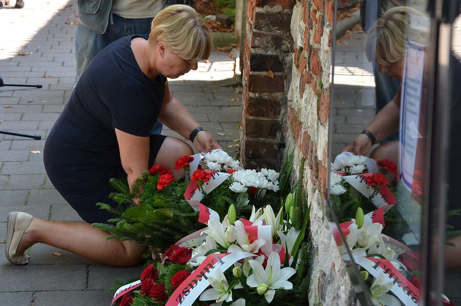 76. rocznica rozbicia więzienia św. Michała. Uroczystość w Krakowie. Fot. Janusz Ślęzak (IPN)