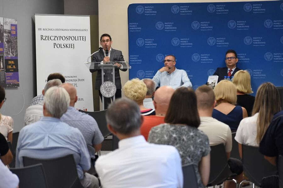 Debata na „Przystanku Historia” w Kielcach. Fot. Dariusz Skrzyniarz (IPN)