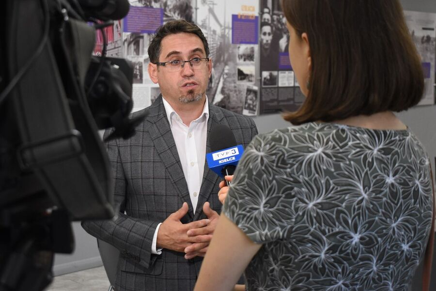 Debata na „Przystanku Historia” w Kielcach. Fot. Dariusz Skrzyniarz (IPN)