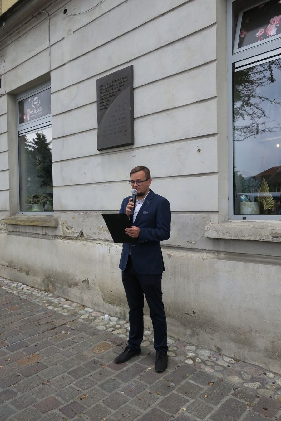 80. rocznica deportacji myślenickich Żydów. Fot. Roman Gieroń (IPN)