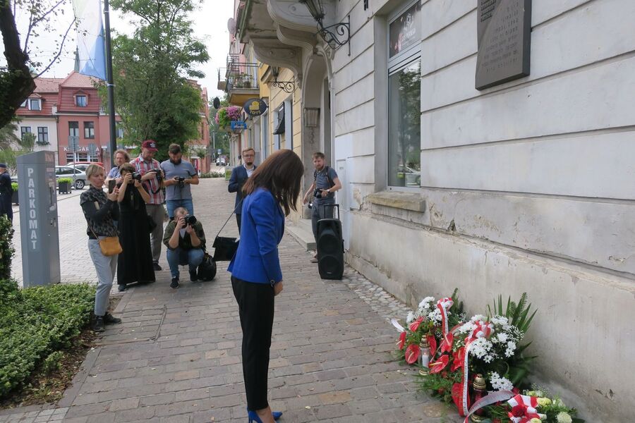 80. rocznica deportacji myślenickich Żydów. Fot. Roman Gieroń (IPN)