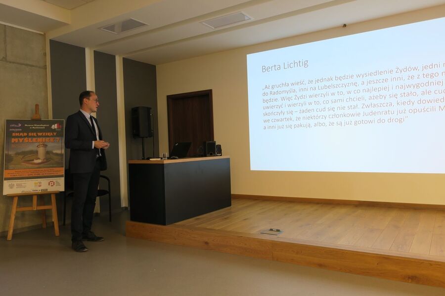 80. rocznica deportacji myślenickich Żydów. Fot. Cecylia Kuta (IPN)