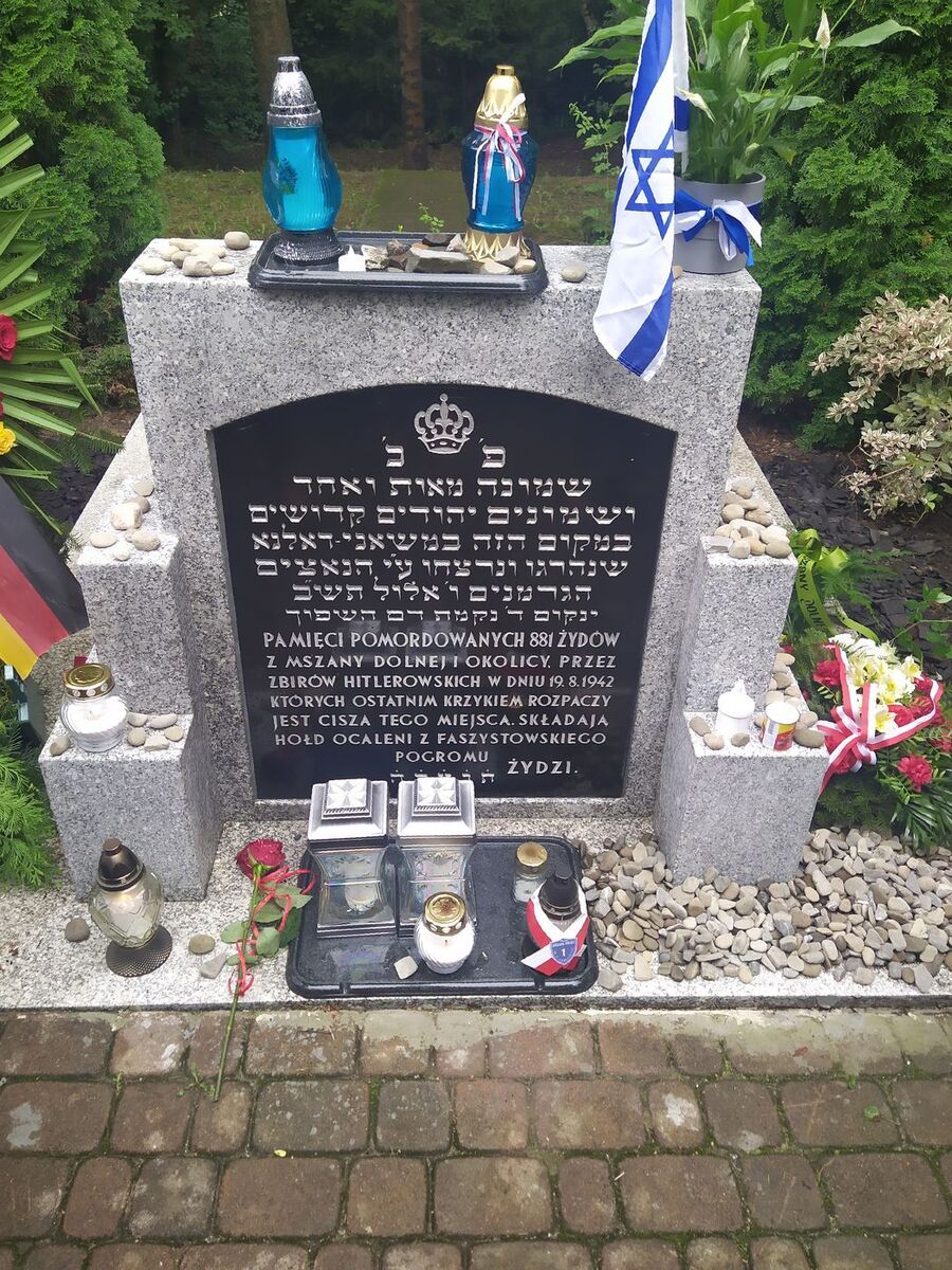 Mszana Dolna. 80. rocznica zbrodniczej Akcji Reinhardt. Fot. Marta Gorajczyk (IPN)