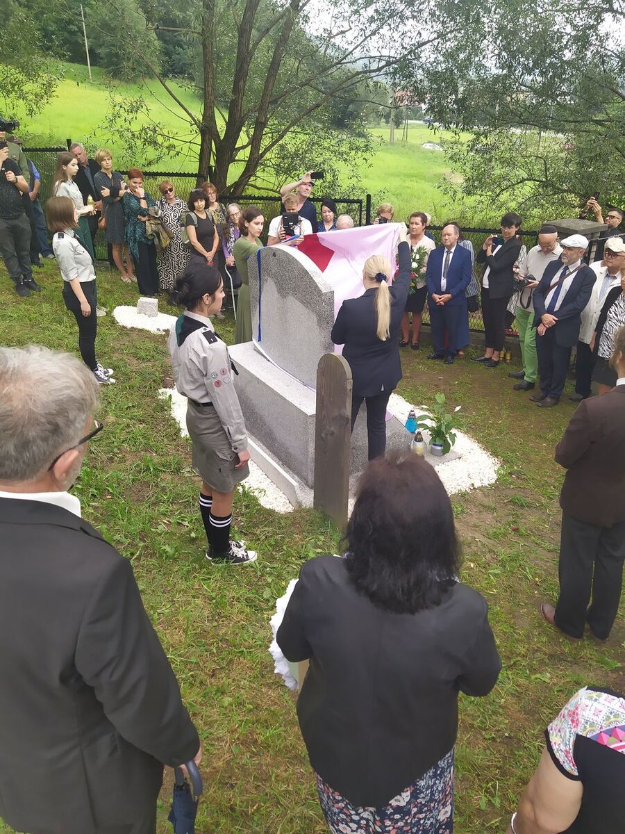 Mszana Dolna. 80. rocznica zbrodniczej Akcji Reinhardt. Fot. Marta Gorajczyk (IPN)