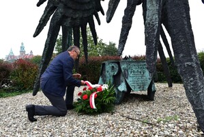 56. rocznica śmierci gen. Tadeusza Komorowskiego „Bora”. Fot. Żaneta Wierzgacz (IPN)