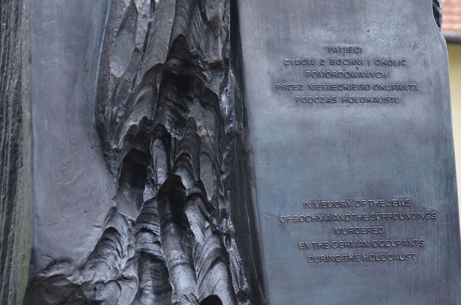 Uczciliśmy pamięć żydowskiej społeczności Bochni. Fot. Janusz Ślęzak (IPN)