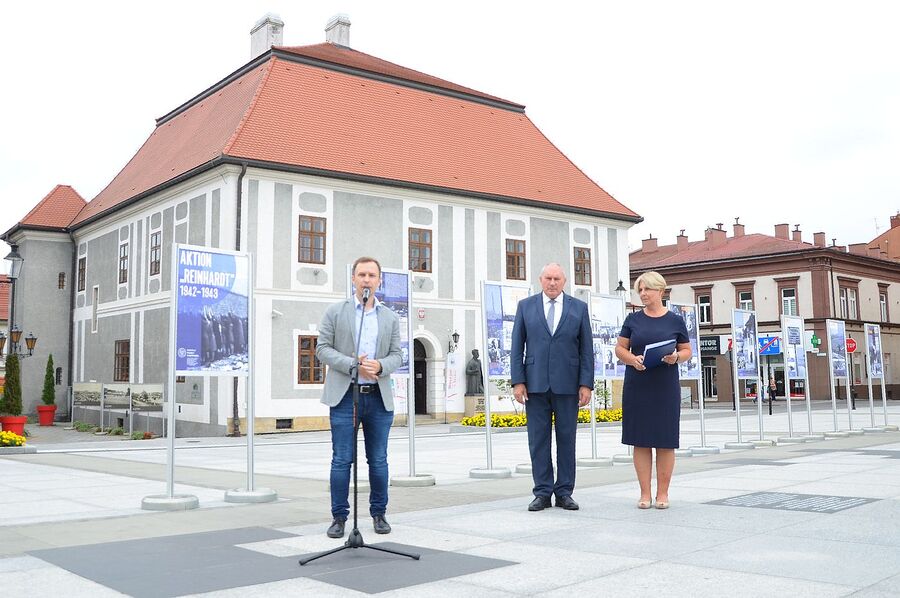 Uczciliśmy pamięć żydowskiej społeczności Bochni. Fot. Janusz Ślęzak (IPN)