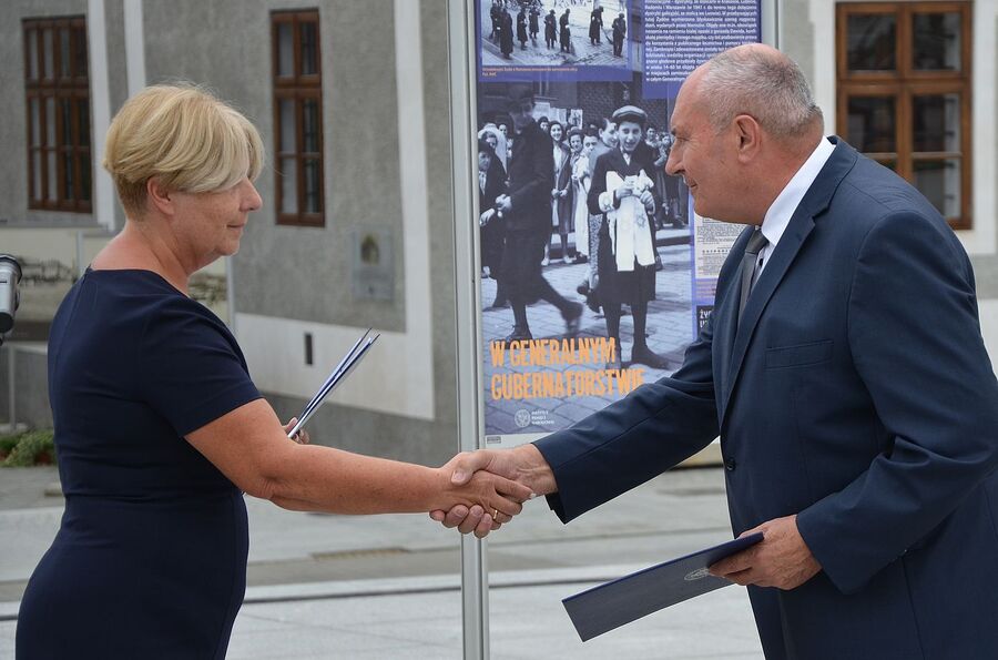 Uczciliśmy pamięć żydowskiej społeczności Bochni. Fot. Janusz Ślęzak (IPN)